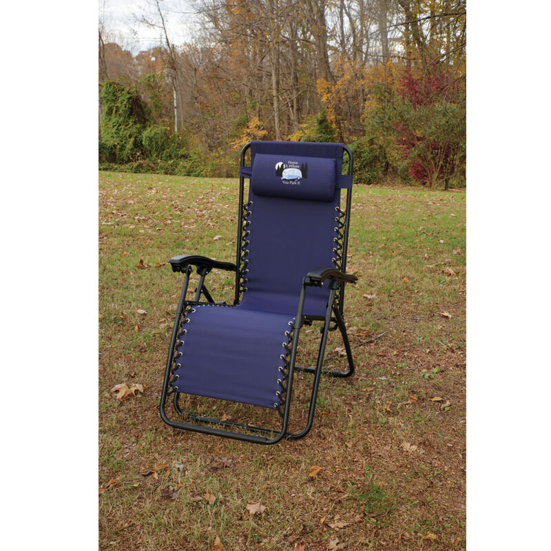Home is Where You Park It Zero Gravity Recliner, Navy image number 4