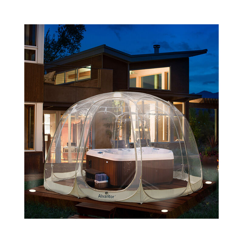 Alvantor Clear Pop-Up Bubble Tent, 15' x 15' image number 7