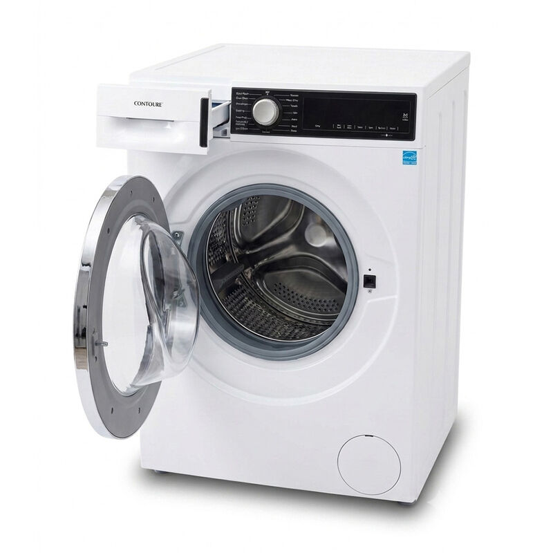 CONTOURE WH-2200W 24" Stackable Front-Load Washer, White image number 2