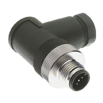 Maretron NMEA 2000 Network Micro/Mid Field Attachable Connector, 90&deg;/Male