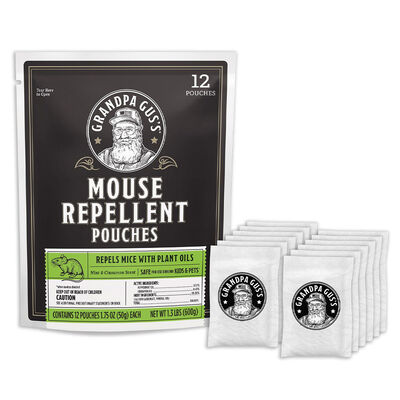 Grandpa Gus's Mouse Repellent Pouches, 12-Pack