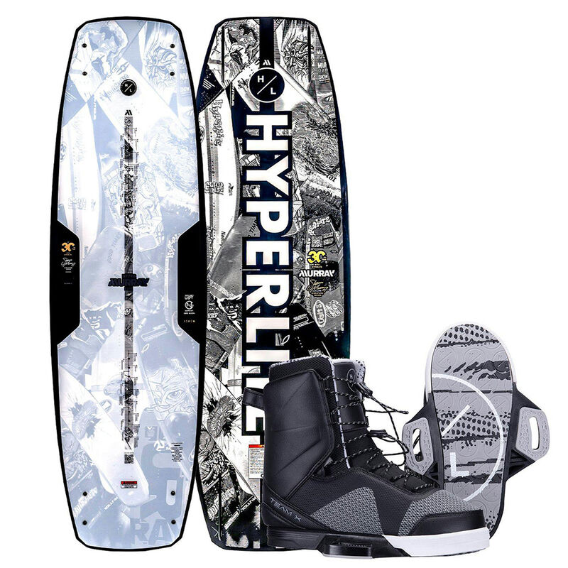 Hyperlite Murray w/ Team X Boots Wakeboard Combo image number 1