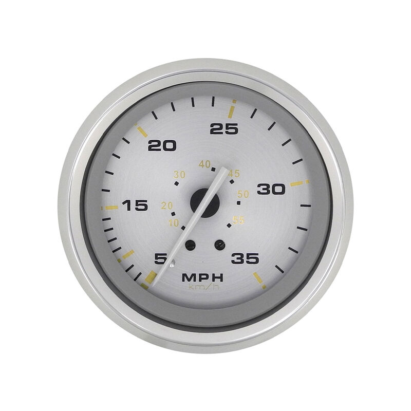 Sierra Gold Sterling Speedometer, Part #67173P image number 1