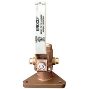 Groco FBV-1250 Tri-Flange Seacock, 1-1/4" Connection