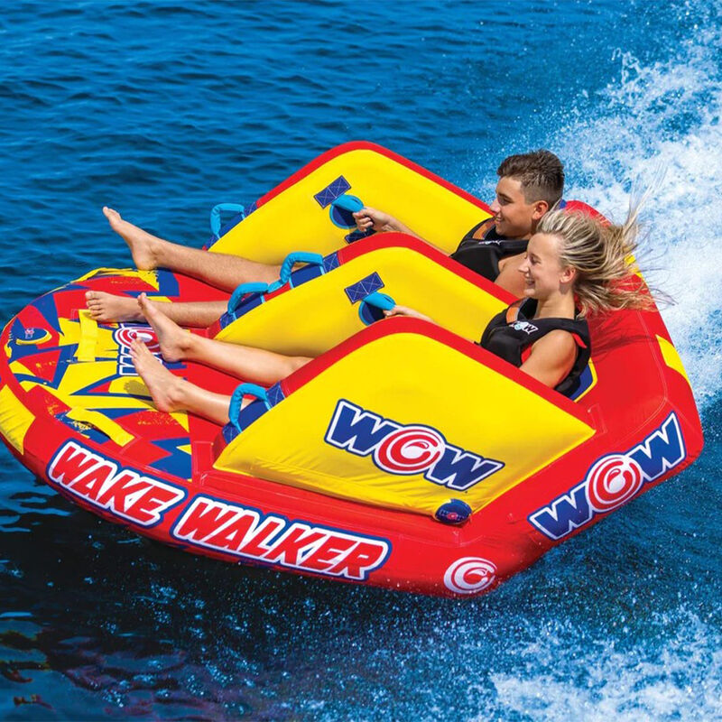 WOW 2-Rider Wake Walker Towable Tube image number 7