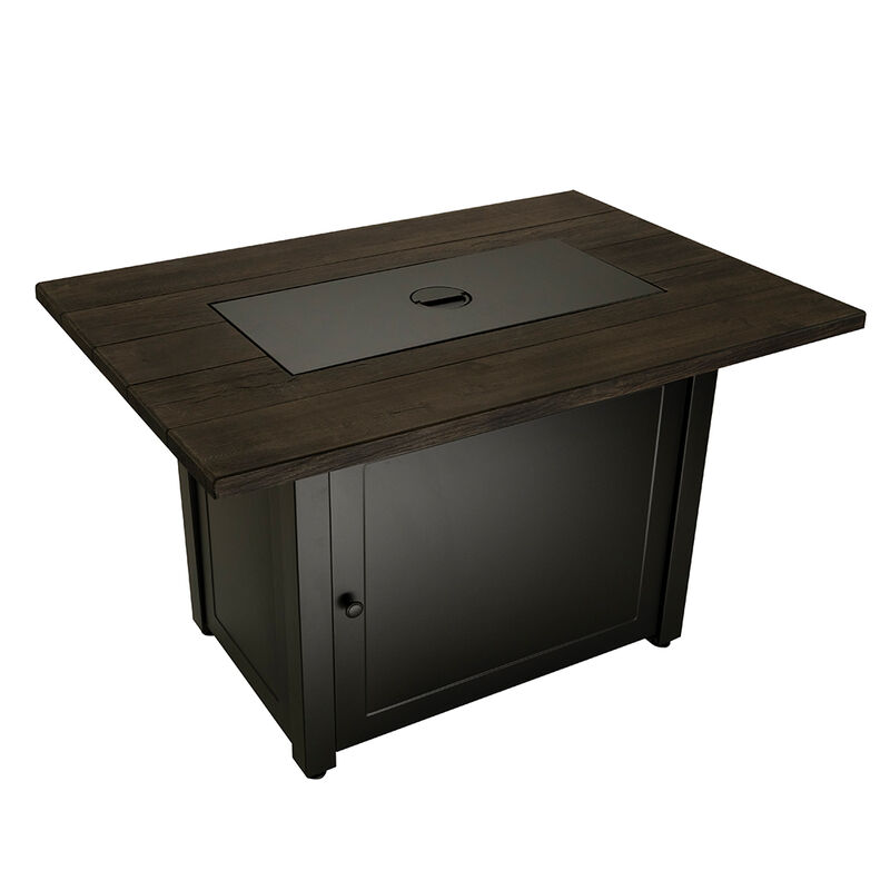 Endless Summer Marc Outdoor Rectangular Steel Frame LP Gas Fire Pit image number 2