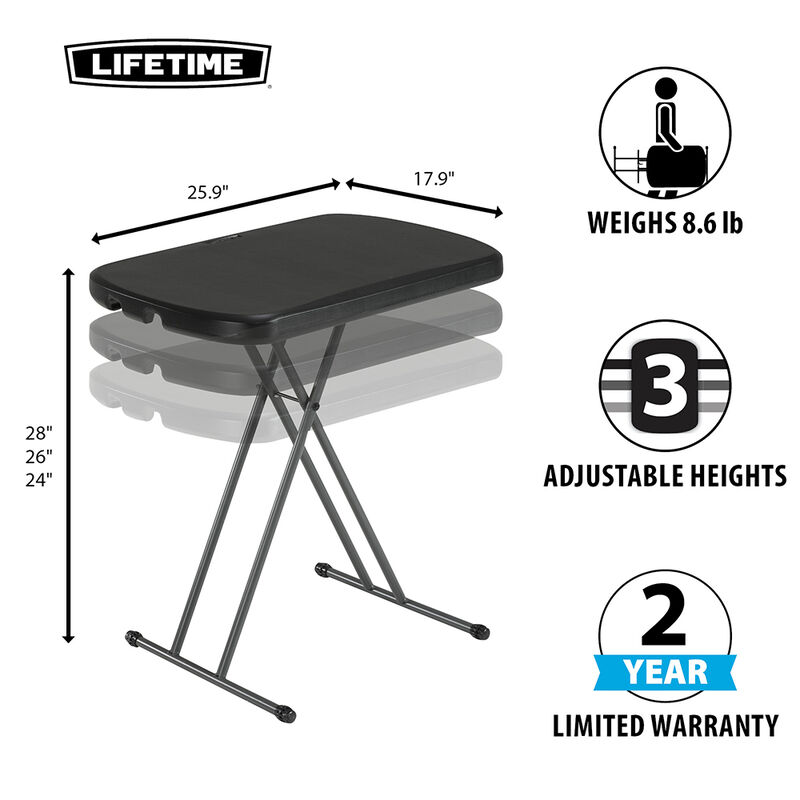 Lifetime 26" Personal Table image number 3