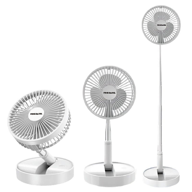 Frigidaire Rechargeable Folding Fan - White image number 2