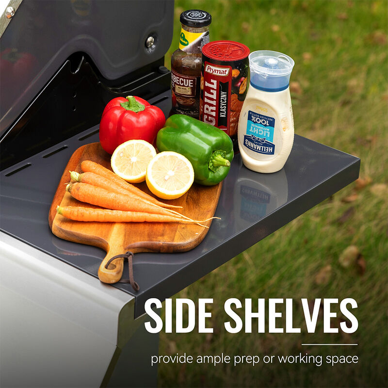 Royal Gourmet 5-Burner Propane Gas Grill with Side Burner and Sear Burner image number 10