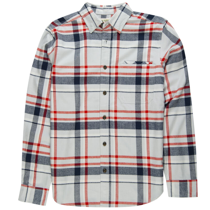 Ultimate Terrain Men's Essential Flannel Long-Sleeve Plaid Shirt image number 11