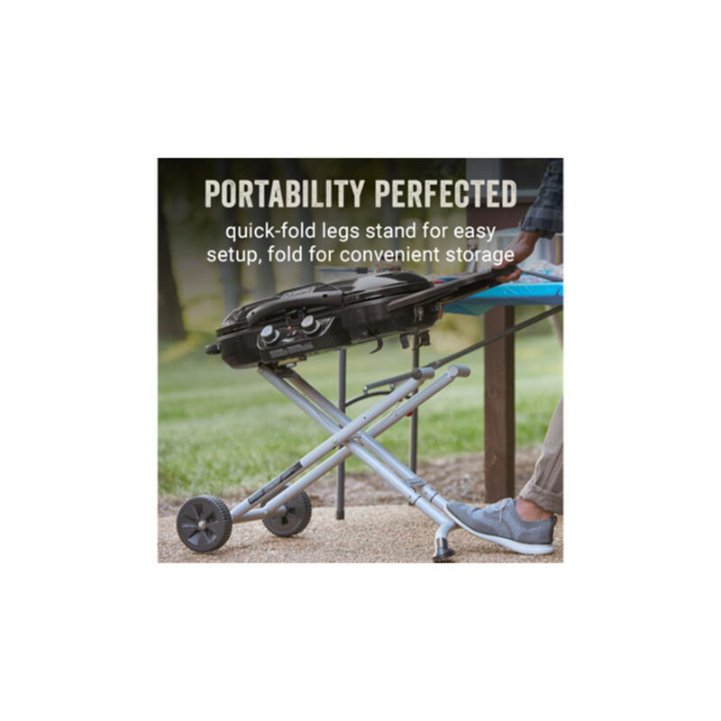 Coleman RoadTrip X-Cursion 2-Burner Portable Gas Grill, Red image number 4