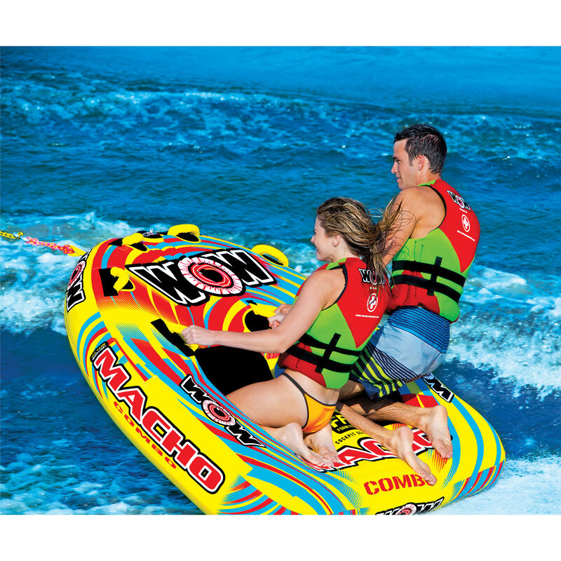 WOW Macho 2-Person Towable Tube image number 5