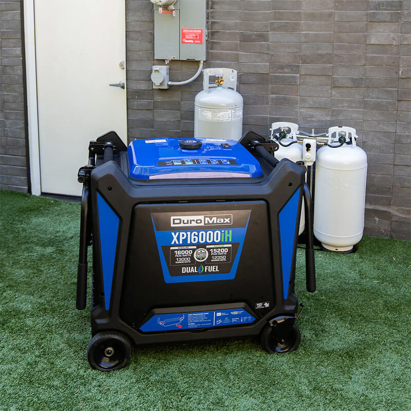 DuroMax 16,000-Watt Dual-Fuel Portable Inverter Generator with CO Alert image number 6