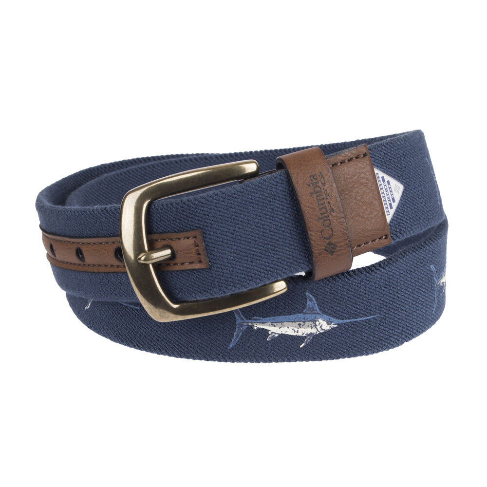 Columbia Men's 35MM  PFG Belt With Fish Print Overton's