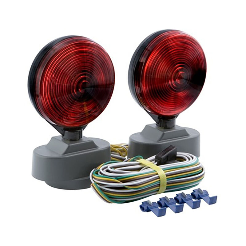 Optronics Magnet-Mount Towing Light Kit With 25' Wiring Harness image number 1