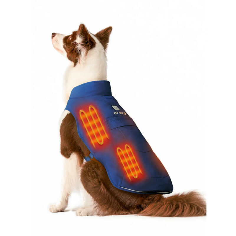 ORORO Koldpwoof Heated Dog Vest with 4 Heating Zones image number 2
