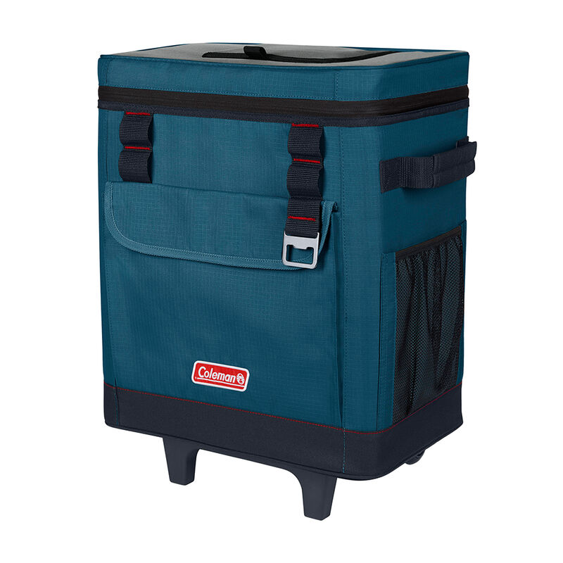 Coleman Space Blue 42-Can Wheeled Soft Cooler image number 2