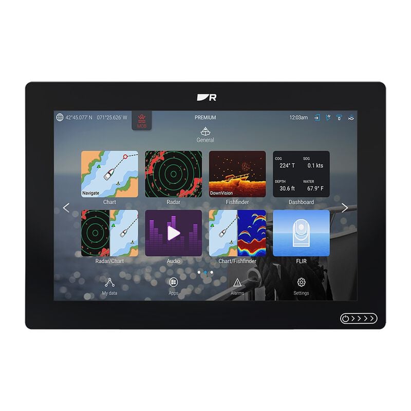 Raymarine Axiom 2 RV 12 in Chartplotter/Fishfinder w/RealVision 3D Sonar & No Transducer