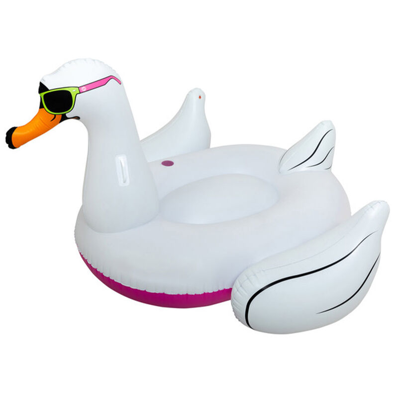 Airhead Cool Swan Pool Float image number 1