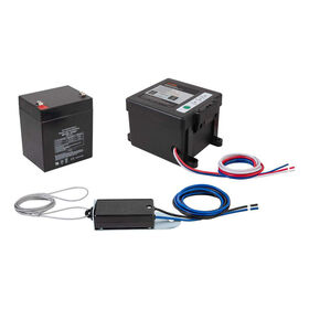 CURT 52042 Push-to-Test Breakaway Kit with Side-Load Battery
