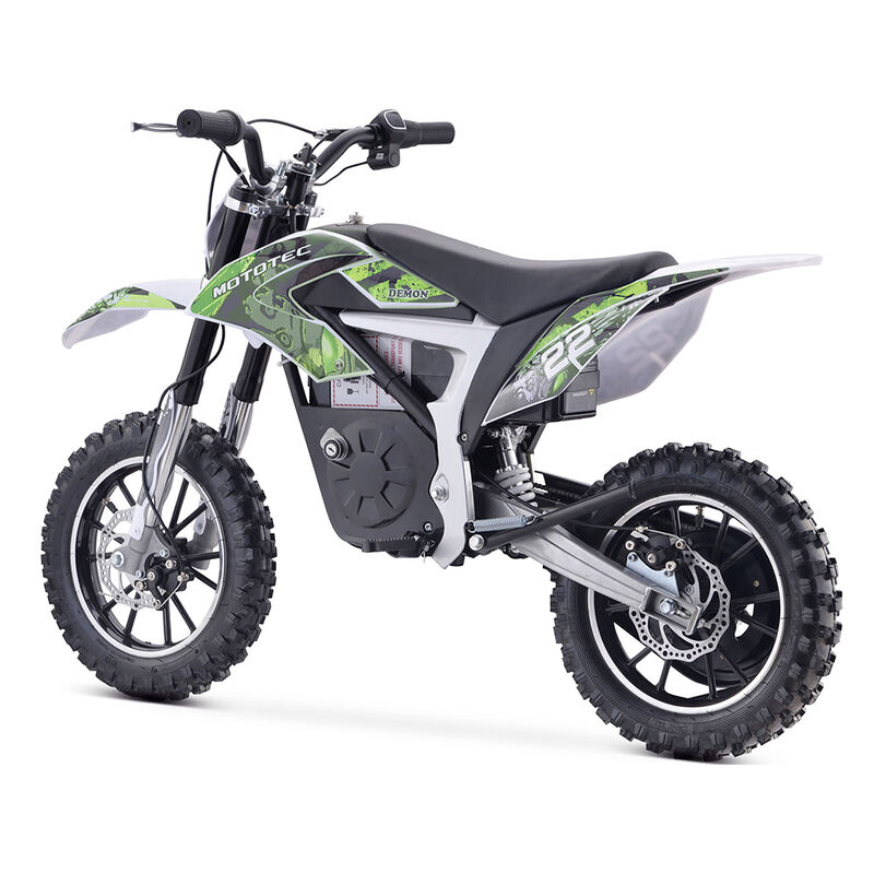 MotoTec 36V 500W Demon Lithium Electric Dirt Bike image number 8