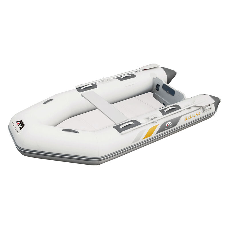 Aqua Marina 9'9" A-Deluxe Inflatable Speed Boat with Wood Deck image number 4