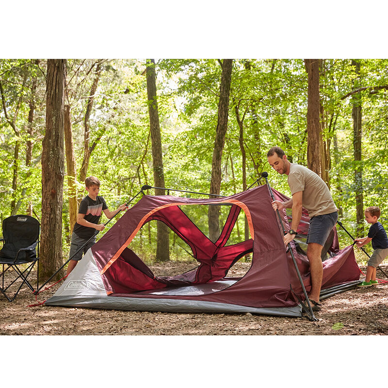 Coleman Skylodge 4-Person Instant Camping Tent, Blackberry image number 8