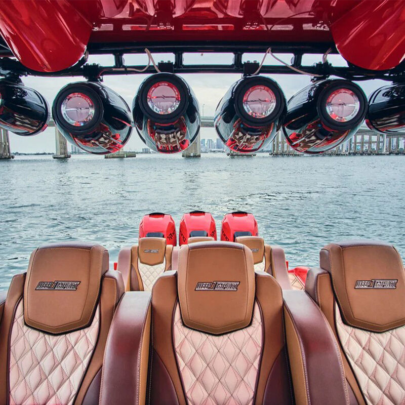 DS18 NXL-X6TPNEO 6.5" Marine Tower Speakers with RGB LED Lights, Pair image number 2