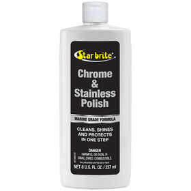 Star Brite Chrome And Stainless Polish, 8 oz.