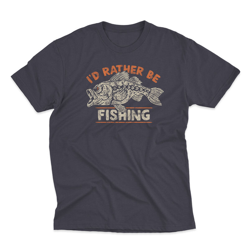 Fin Fighter Men's Rather Be Fishing Short-Sleeve Tee image number 1
