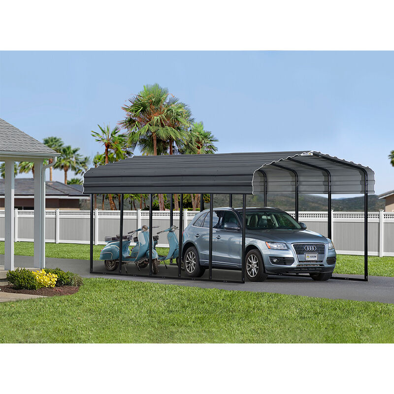 ShelterLogic Arrow Carport, 12'W x 24'L x 9'H image number 3