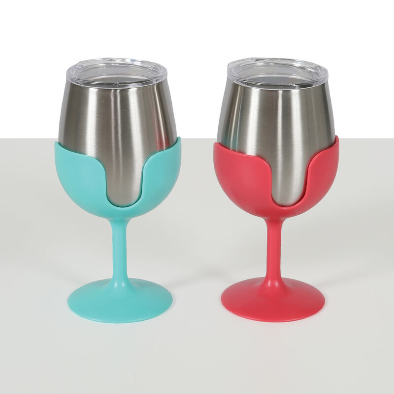 Camco Stainless Steel Wine Tumbler with Removable Stem image number 10