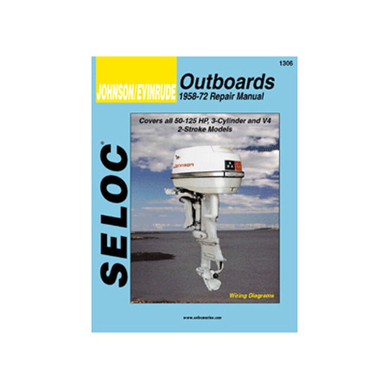 Seloc Outboard Repair Manual for Johnson/Evinrude '58 - '72 image number 1