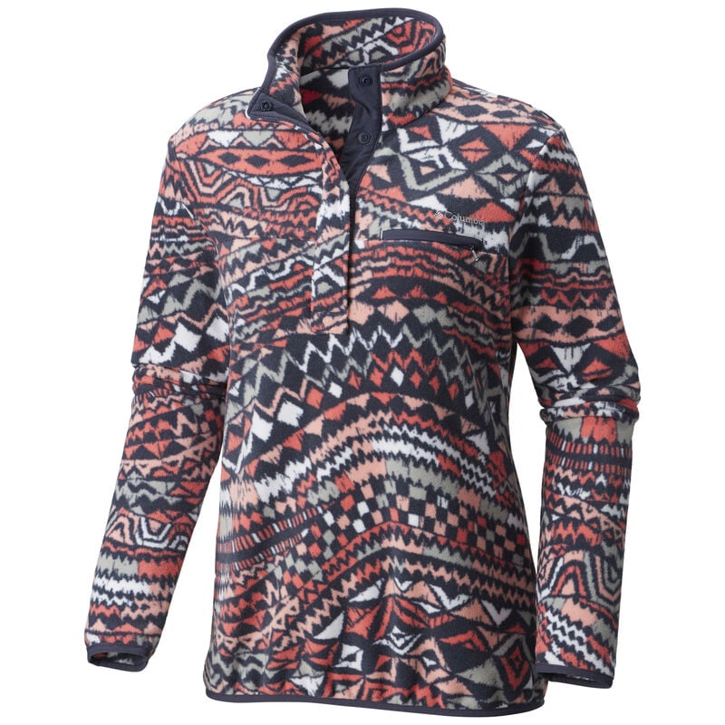 Columbia Women's Mountain Side Printed Fleece Pullover image number 2