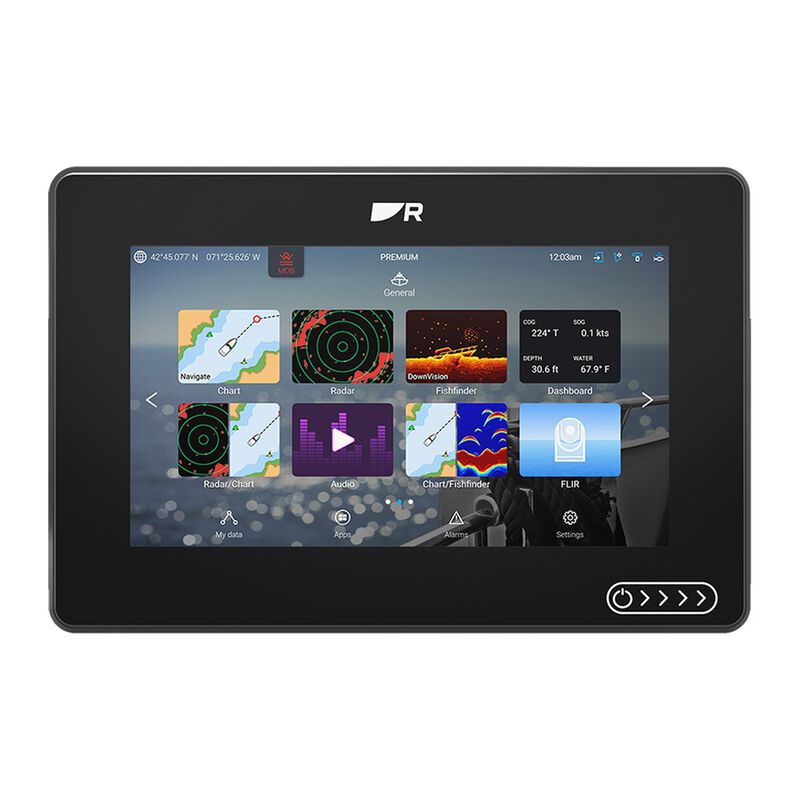 Raymarine Axiom 2 RV 7 inch Chartplotter/Fishfinder with RealVision 3D Sonar - No Transducer