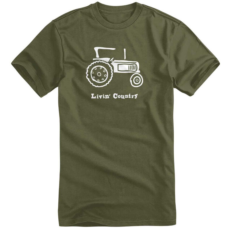 Livin' Country Men's Tractor Short-Sleeve Tee image number 1