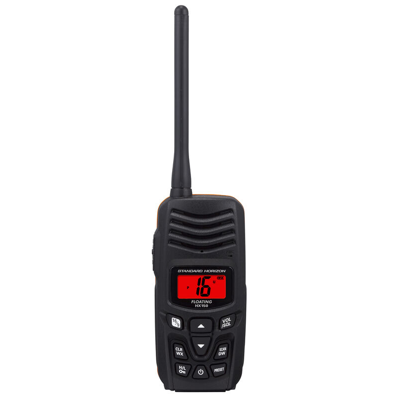 Standard Horizon HX150 Floating Handheld VHF Radio image number 2