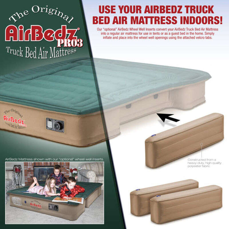 Pittman Outdoors AirBedz Pro3 Full Size Truck Bed Air Mattress with Built-In Air Pump image number 4