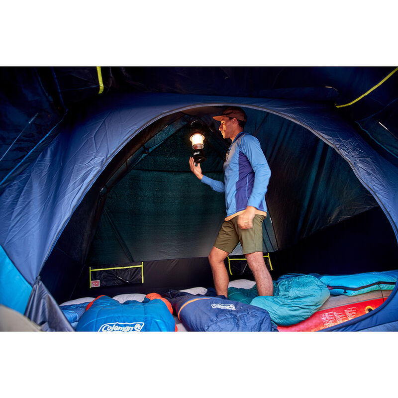 Coleman Skydome 6-Person Screen Room Camping Tent with Dark Room Technology image number 10
