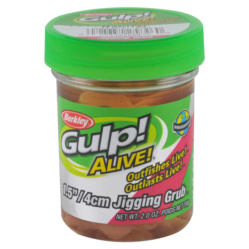 Berkley Gulp! Alive! Jigging Grub image number 8