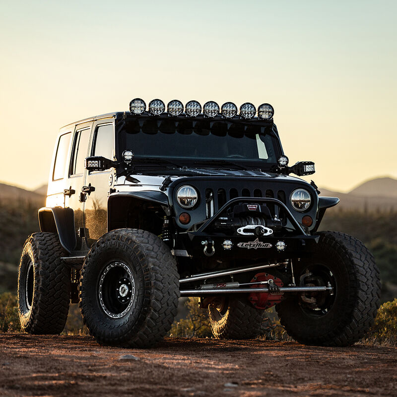 RIGID 360-Series 4" LED Off-Road Spot Beam with Amber Backlight - Black Housing image number 2