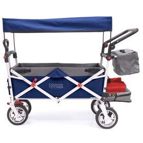 Creative Wagon Silver Series Stroller Push/Pull Folding Wagon
