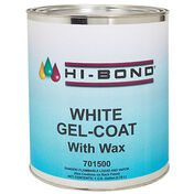 Hi-Bond White Gel Coat With Wax, Pint