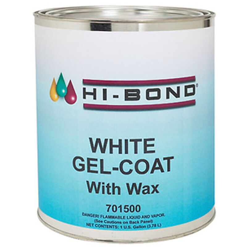 Hi-Bond White Gel Coat With Wax, Pint image number 1