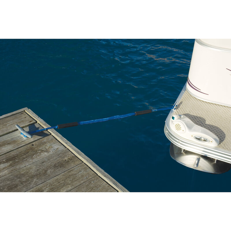 Dock Buddy Snubber Dock Line, 4' Blue image number 2