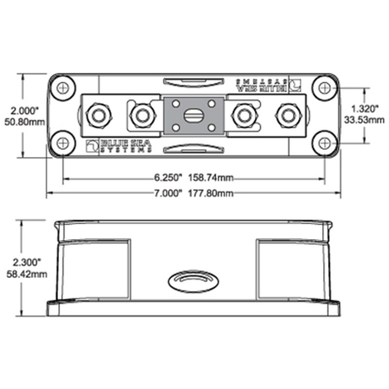 Blue Sea ANL Fuse Block, 750A w/Cover image number 2