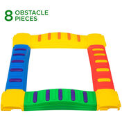 Sunny & Fun Balance Beam Obstacle Course 8 Piece Set