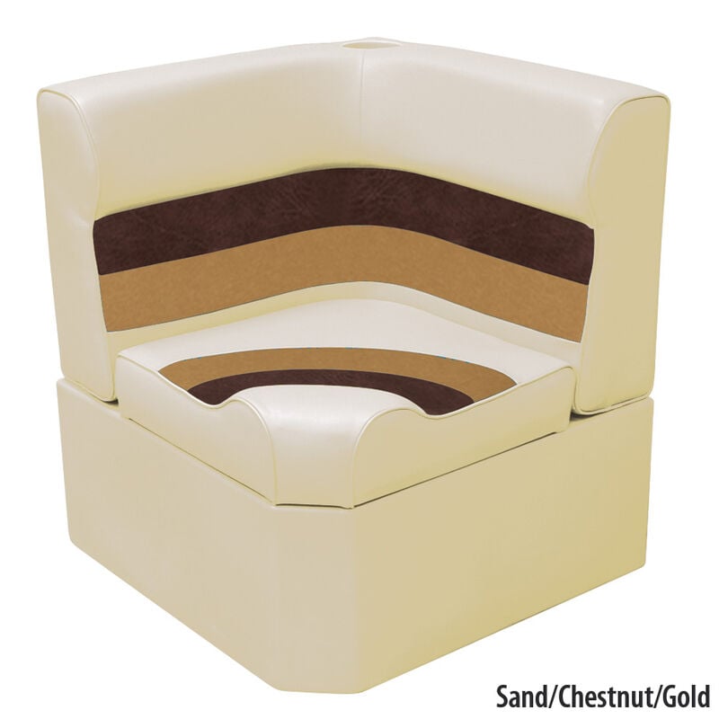 Toonmate Deluxe Radiused Corner Section Seat w/Classic Base (no toe kick), Sand image number 1