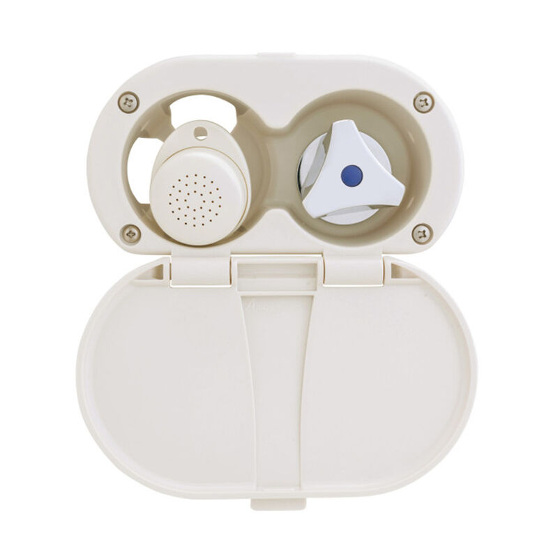 Ambassador Marine Trinidad Transom Shower, Cold Only, Small Sprayer, 10' Rubber Hose, Warm White image number 4