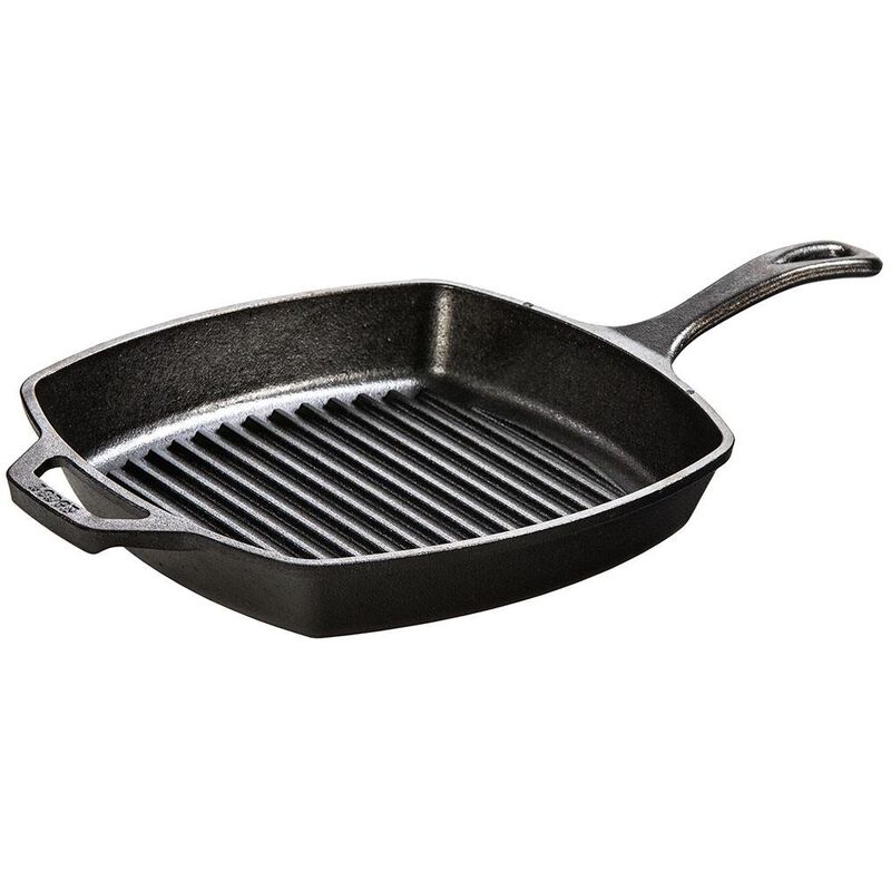 Lodge Cast Iron 10.5" Square Grill Pan image number 1